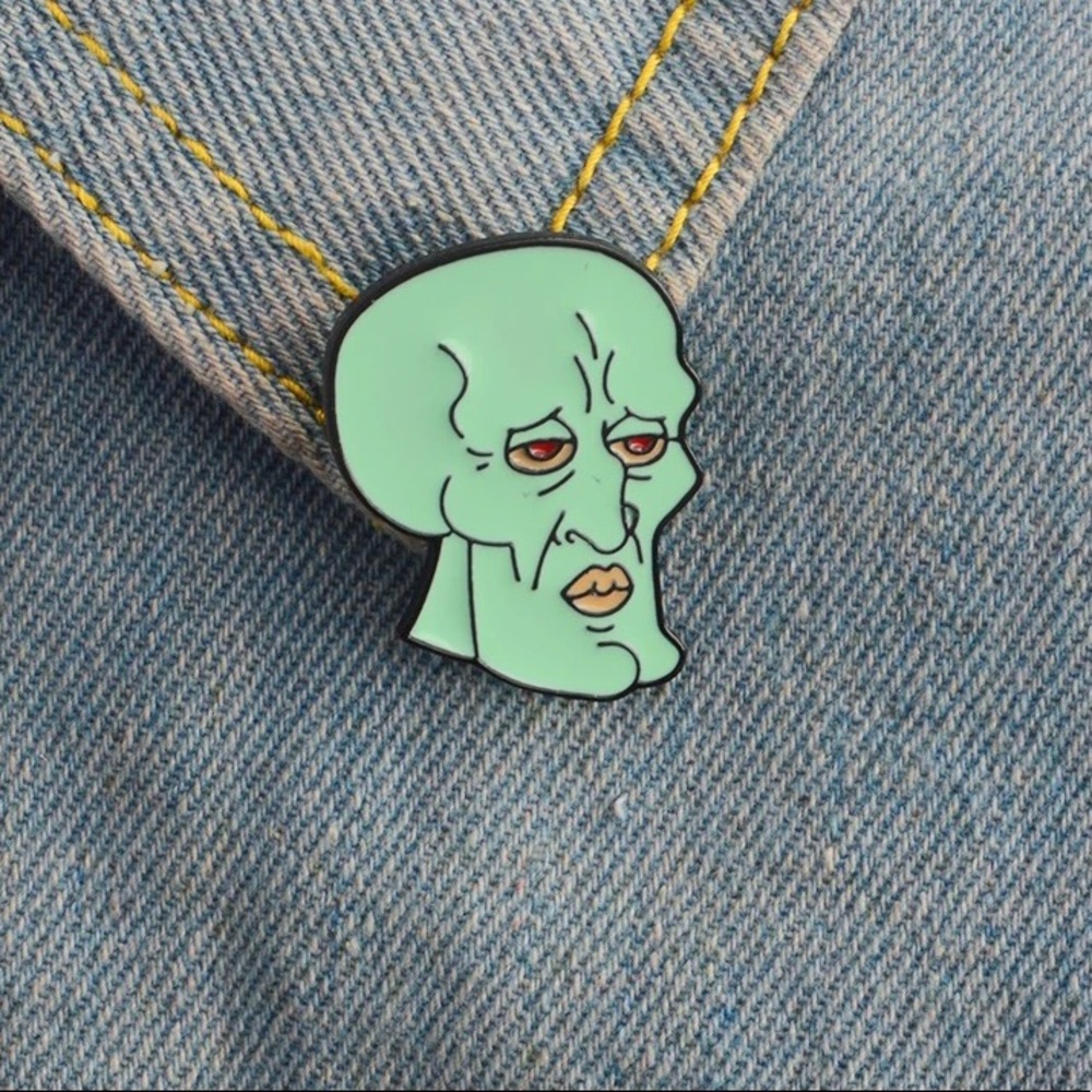 🎉 New Handsome Squidward Pin
